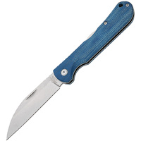 Lockback Blue Jean Micarta