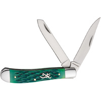 Trapper Green Jigged Bone
