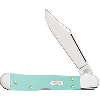 Mini Copperlock Seafoam Green