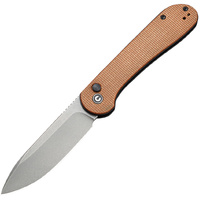 Elementum Button Lock Brown
