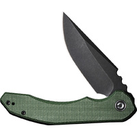 Bluetick Linerlock Green Mic