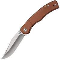 Clingman Linerlock Brn Mic