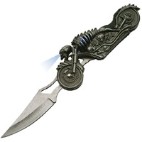 Skull Rider LED Linerlock