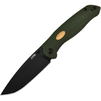 Aes Linerlock Green Micarta