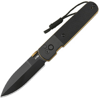 Locust Button Lock Black