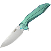 Nova Framelock Green Titanium