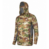 KUWI MultiCam - lightweight hunting top incl hood and face gaiter