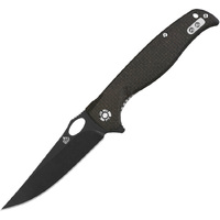 Gavial Linerlock Brown Micarta