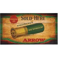Arrow Sold Here Wood Sign