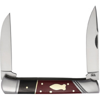 Red Micarta 2 Blade Folder