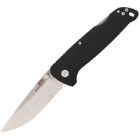 Adventurer Lockback Blk/Satin