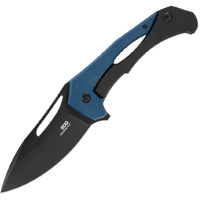 Bulwark Framelock Blue Micarta
